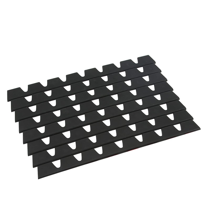 Anti Skid Bumper Protector, 8pcs Front Bumper Scrape Guard Black