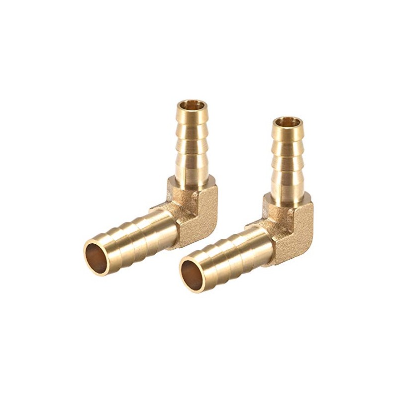 sourcing map Hose Adaptor Hose Connection 90 Degree 10 mm