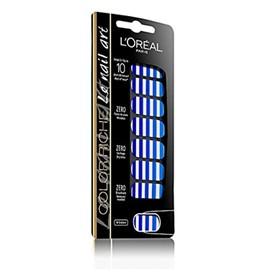 L'Oréal Paris Color Riche Nail Art 5 French Marinie - Sticker Nails (Blue, French Marinie)
