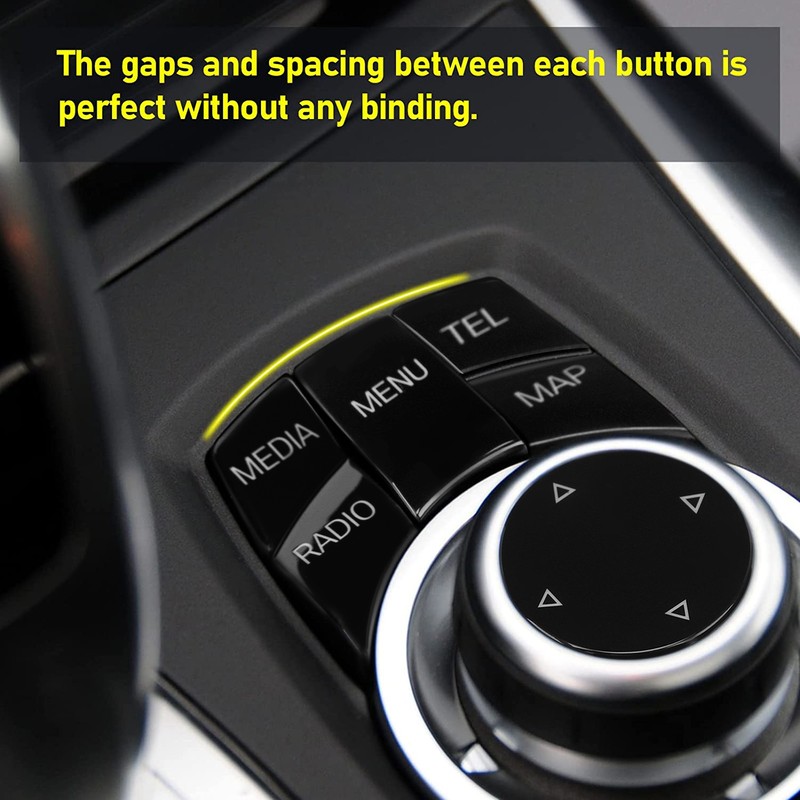 Central Console Multimedia Button Kit Multi Media Control Key Cover