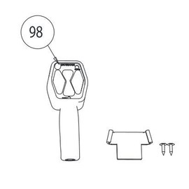 SnowDogg Part # 16160630 - Snow Plow Controller Replacement Rubber Keypad