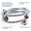 Beaquicy Washer Stainless Steel Hoses with 90 Degree Elbows -