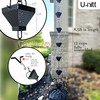 U-nitt Rain Chains for Gutters | Rainwater Catcher & Diverter