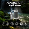 XIEYIGMO Portable Water Filter Pump, High-Volume Purification Filter for Backpacking,