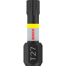 Bosch Professional 2 x Impact Control Screwdriver Bits T27 (25 mm, Hexagonal Shank, Pick and Click, Accessories for Impact Drivers)