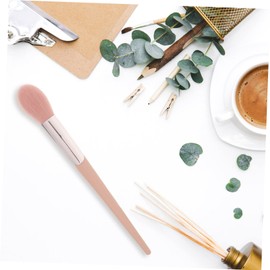 Beavorty 3pcs Makeup Brush Handle Women's Face Powder Makeup Brush for Powder Makeup Large Powder Brush Cosmetics Tools
