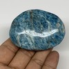 WatanGems 137g,2.4"x1.9"x1", Blue Apatite Palm-Stone Tumbled Reiki Energy, Metaphysical Stone,
