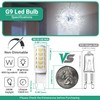 TJOY G9 LED Bulb 4W, 6000K Daylight 6 Pack, Equivalent