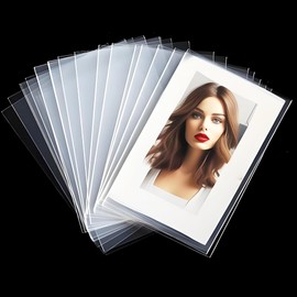 Card Sleeves, Pack of 400 Standard Soft Card Sleeves, Transparent Sleeves Card Sleeves for Cards Trading Cards Sleeves TCG MTG Photocard Penny Sleeves 66 x 91 mm