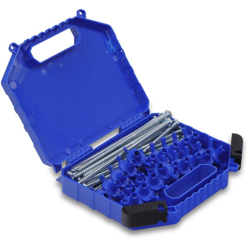 Leisurewize LW631 30-Piece Thread Peg Set – Ground Twisting Pegs