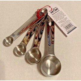 All-Clad Measuring Spoon Set of 4 Stainless Steel Standard Size Brand New Tags