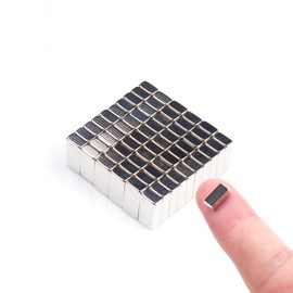 60Pack Rectangular Magnets Bar Magnets Square Magnets Small Magnets for Crafts,Rectangle Magnets,Collar Stay Magnets