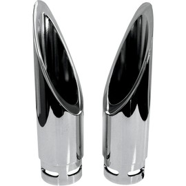 Baron Custom Accessories Family Jewel Extreme Slash Exhaust Tips BA-1100-00