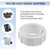 GAQUECY 2" Half PKG188 Heater Union Adapter Compatible with Pentair