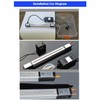 EQCOTWEA Acrylic Heat Bending Machine 110V Acrylic PVC Plastic Bender