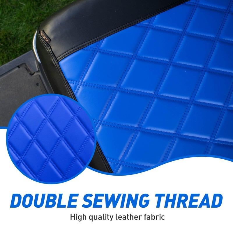 NOKINS Golf Cart Diamond Seat Covers Kit, Fit for Yamaha