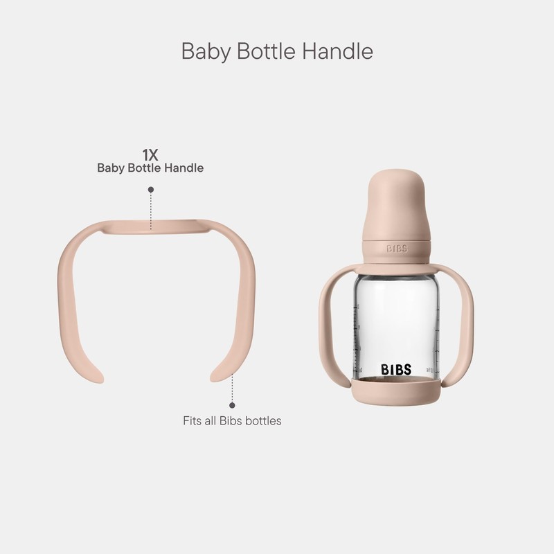 Bibs Baby Bottle Handle, Easy and Comfortable Grip, Non-Slip Surface,