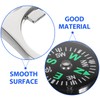NOLITOY Compass & Keychain Set of 3, Retro, Zinc Alloy,