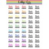Hair Appointment Planner Stickers | Libby and Lou Sticker Co