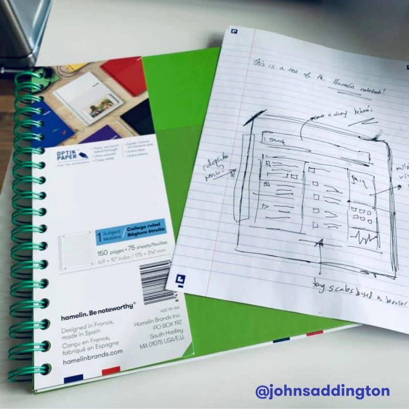 1 Subject Spiral Notebook College Ruled 8.5"x11" EMERALD Green