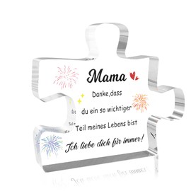 Mum Gift, Mother's Day Gifts, Funny Gifts for Mother's Day, Birthday, Christmas, Easter Gift, Women's Day for Mum, Expectant Mothers Boy, Mother, Mother-in-Law of Children, Acrylic Glass Plate