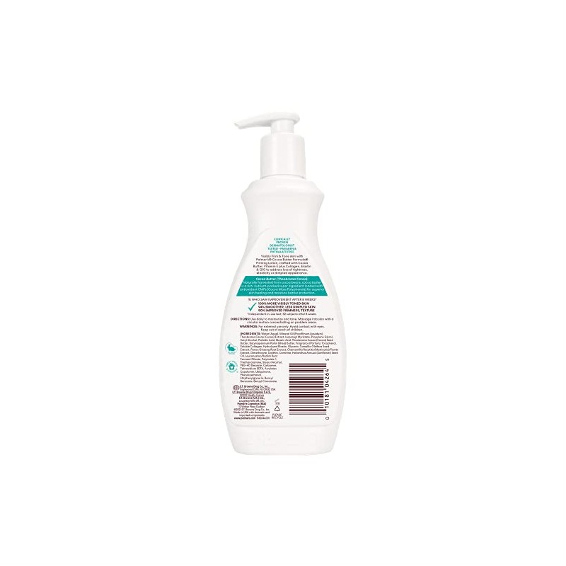 Palmer's Cocoa Butter Formula Loción Corporal Reafirmante con Q10, Colágeno