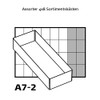 raaco 136488"55 A7-2" Insert, Transparent, 2-Piece