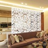LRZCGB Hanging Room Divider,24 Pieces PVC Screen Partition Panel with