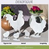 Storm's Gartenzaubereien Chicken Rooster Chickens Made of Metal – Shabby