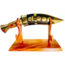 Gurkha Decor Kukri Hand Forged Khukuri Blade, Full Tang Nepal Made Decorative
