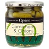 Opies Cornichons & Onions with Mustard Seeds (400g) - Pack