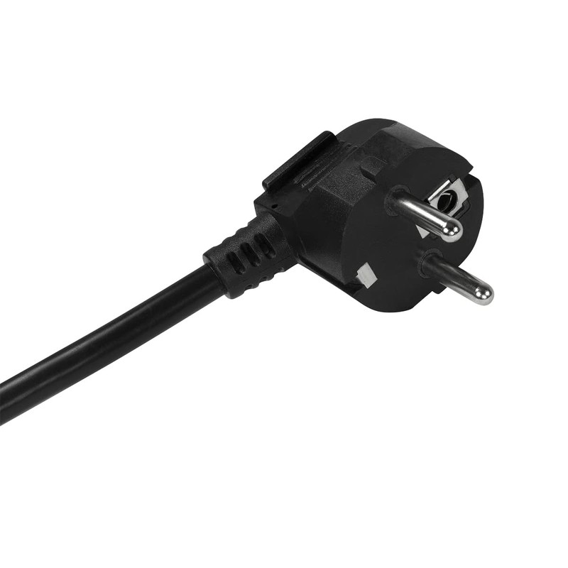 LogiLink LPS238B Power Strip with 6 Earthing Contact Sockets (45°