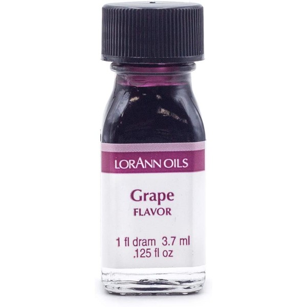 LorAnn Grape Super Strength Flavor, 1 dram bottle (.0125 fl oz - 3.7ml)
