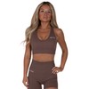 Divina Nani Sports Bra Brown L