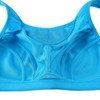 Wingslove Women's Sports Bra without Underwire, Non-Padded, High Impact Bustier,