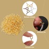 Ferraycle 1200 Pcs Small Screw Eye Pins for Jewelry Making