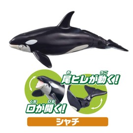 Takara Tomy "Ania AA-02 Aquarium Popular Gift Set" Animal Dinosaur Realistic Moving Figure Toy 3 Years and Up Passed Toy Safety Standards ST Mark Certified