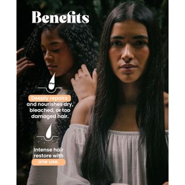 Batanavital Deep Hair Mask with Batana Oil, Intense Repair & Moisture Treatment for Dry, Damaged, Thinning Hair. Fuller, Stronger, Shinier Hair. Natural Ingredients 8.45 fl oz