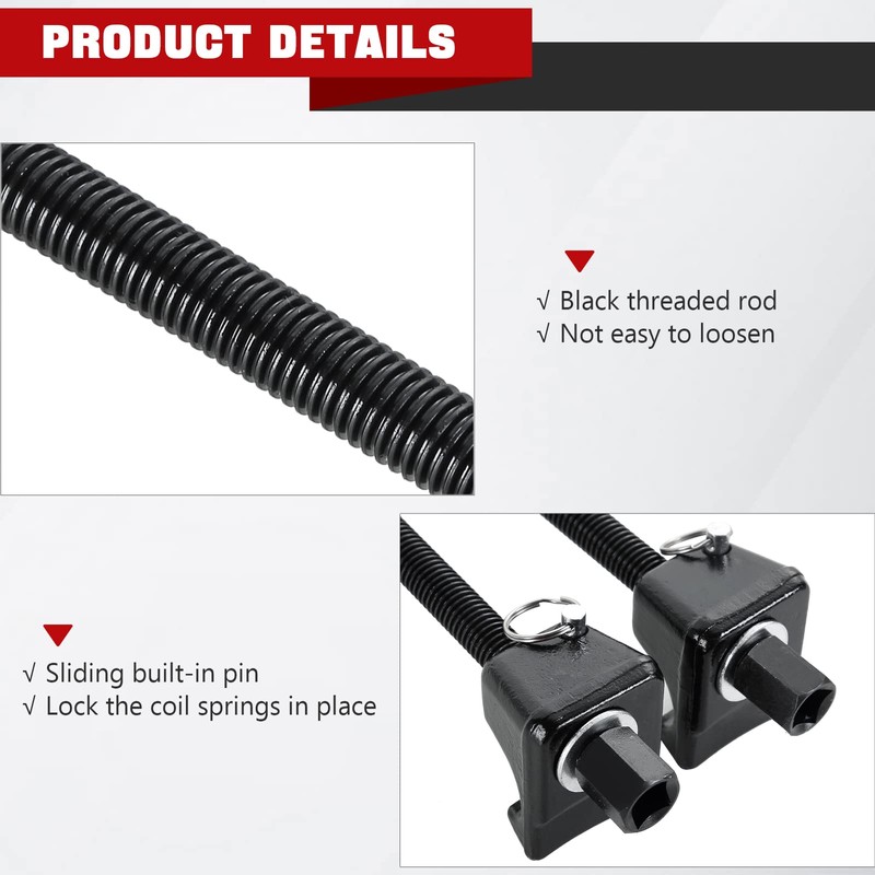 DASBET Macpherson Strut Spring Compressor Tool Kit 2PCS Coil Spring