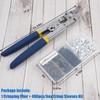 JSHANMEI Fishing Crimping Tool Heavy Duty Crimper Pliers with Crimp