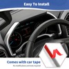 RT-TCZ for F150 Dashboard Instrument Panel Gauges Trim Cover Silver