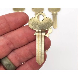 5x Corbin X4-57D2-6 Key Blanks Nickel Silver 6 Pin NOS