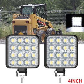 usparts888 Spot Flood LED work Assembly Fit CAT Skid loader 289D3 277D 289D 226D 262D3 239D