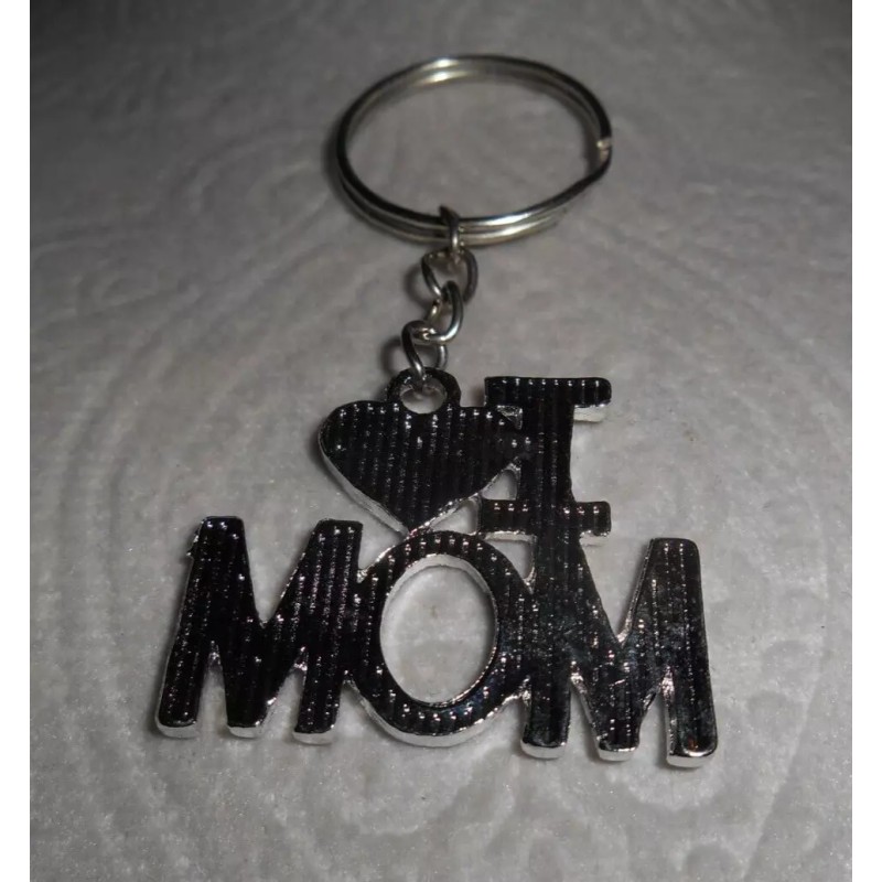 Unbranded I HEART MOM KEYCHAIN