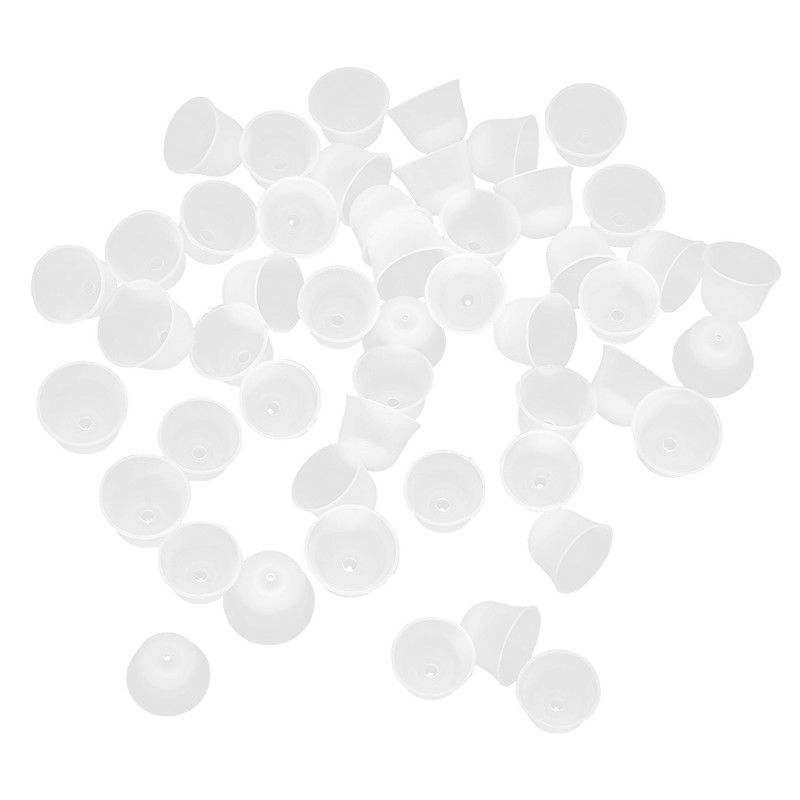 50pcs Silicone Earplugs Noise Cancelling Reusable Hearing Protection Waterproof Ear