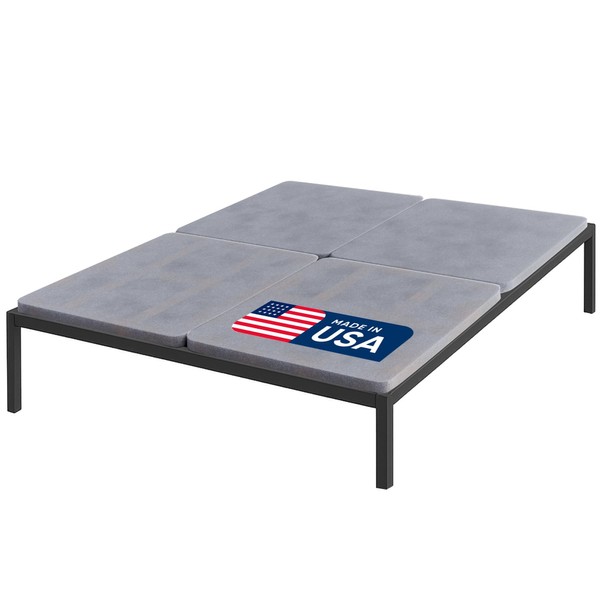Treaton, 1.5” Split Wood Bunkie Board King(Fold) Size, Bunkieboard for