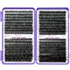 DIY Lash Extension Kit 840Pcs D Curl Individual Lash Clusters
