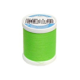 Coats: Thread & Zippers Dual Duty XP General Purpose Thread, 125-Yard, Neon Green