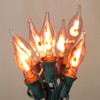 Glowzy Glowzy 12.8Ft C7 Christmas Lights Flickering Flame String Lights