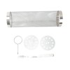 Stainless Steel Rolling Grilling Basket Wire Mesh Cylinder Grill Basket